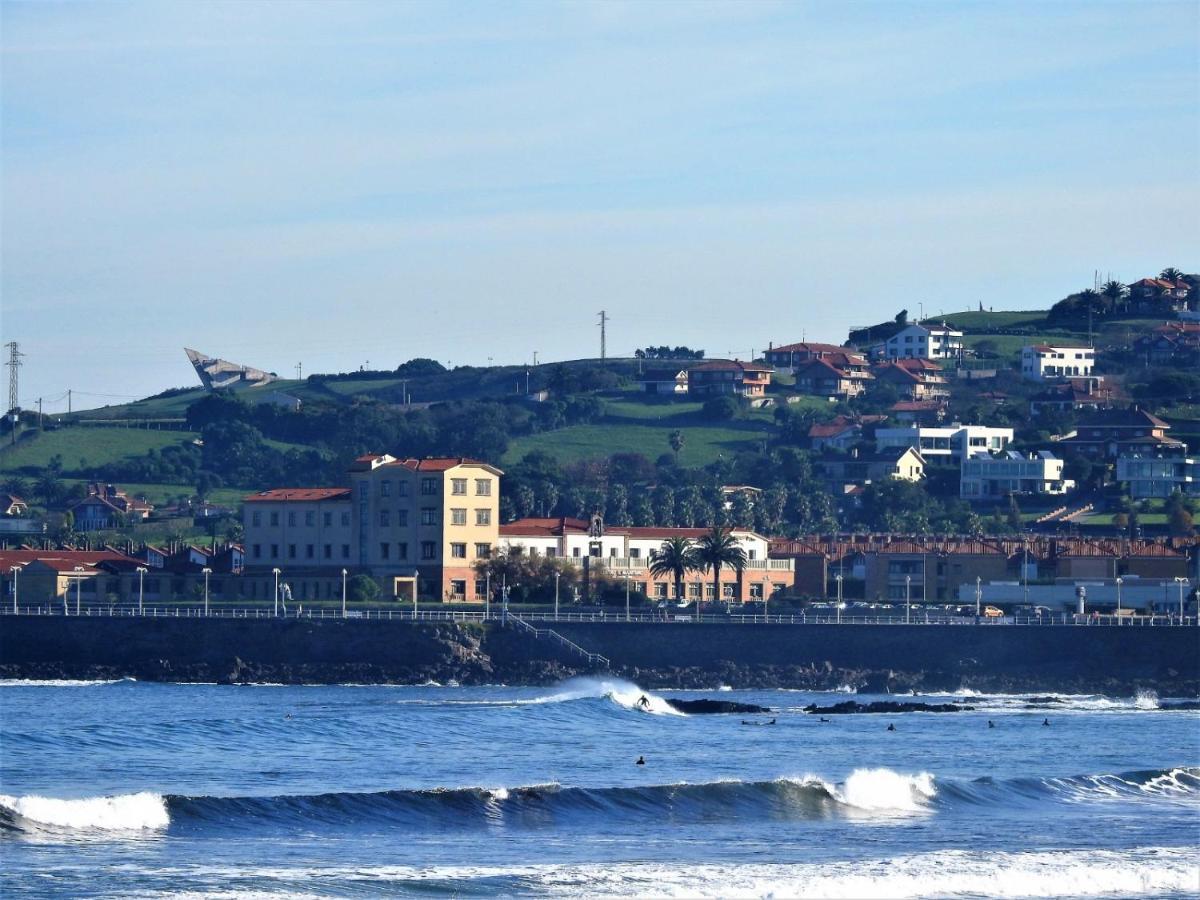 North Surf House Vandrerhjem Gijón Eksteriør bilde